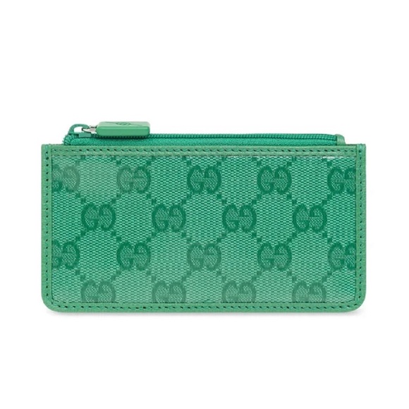 Gucci Green Card Holder - Picture 1 of 2